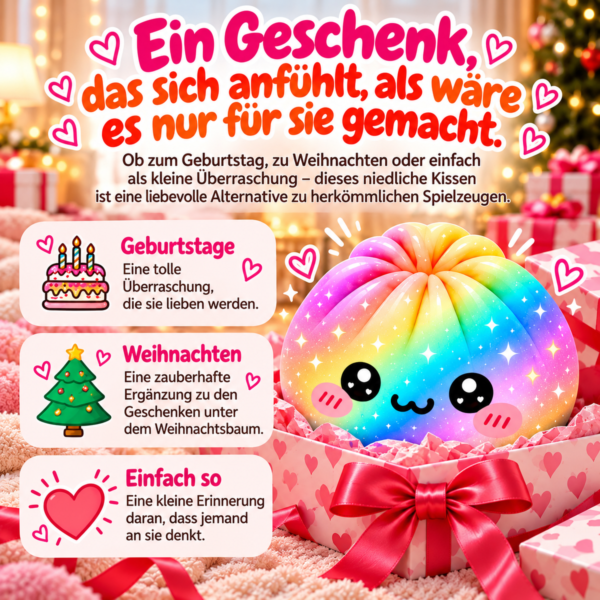 🧸 Personalisierte 3D-Knödelkissen – Ein einzigartiges Geschenk für Kinder