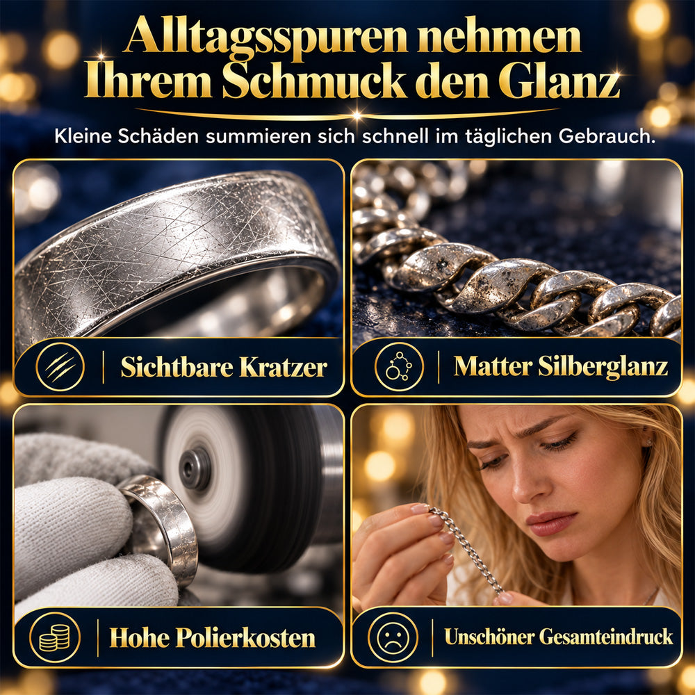 🎄🎉 Vorweihnachtsangebot: Schmuck-Reparatur- und Ausbesserungsstift – ✨ Verleihe abgenutzten silberfarbenen Oberflächen neuen Glanz