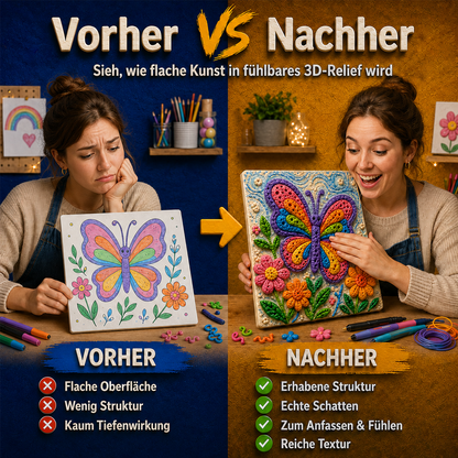60%off Nur heute 50 % sparen | IEY® 3D-Relief-Kunststift – Verwandle flache Zeichnungen in fühlbare 3D-Kunst 🎨🎨 (Copy)