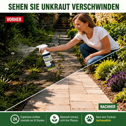 🔥 50 % RABATT 🌿 Unkraut-Stop – Wirksam gegen Unkraut & neues Wachstum | Garten, Wege & Hof ⚡