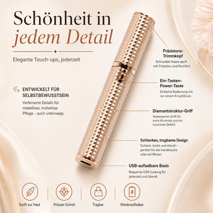 upsell-✨3-in-1 elektrischer Beauty-Trimmer – mit Wechselaufsätzen für Augenbrauen, Gesicht & Detailpflege – für einen gepflegten Look jederzeit und überall 🌍✨