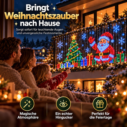🔥🎄 Weihnachts-Frühbucherangebot – Nur solange der Vorrat reicht!✨🎄 Smarter LED-Lichtvorhang für Fenster & Wände – bringt Weihnachtszauber nach Hause