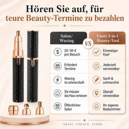 upsell-✨3-in-1 elektrischer Beauty-Trimmer – mit Wechselaufsätzen für Augenbrauen, Gesicht & Detailpflege – für einen gepflegten Look jederzeit und überall 🌍✨