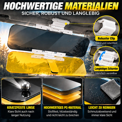 upsell-Universelle HD-Antiblend-Sonnenblende fürs Auto – Tag und Nacht