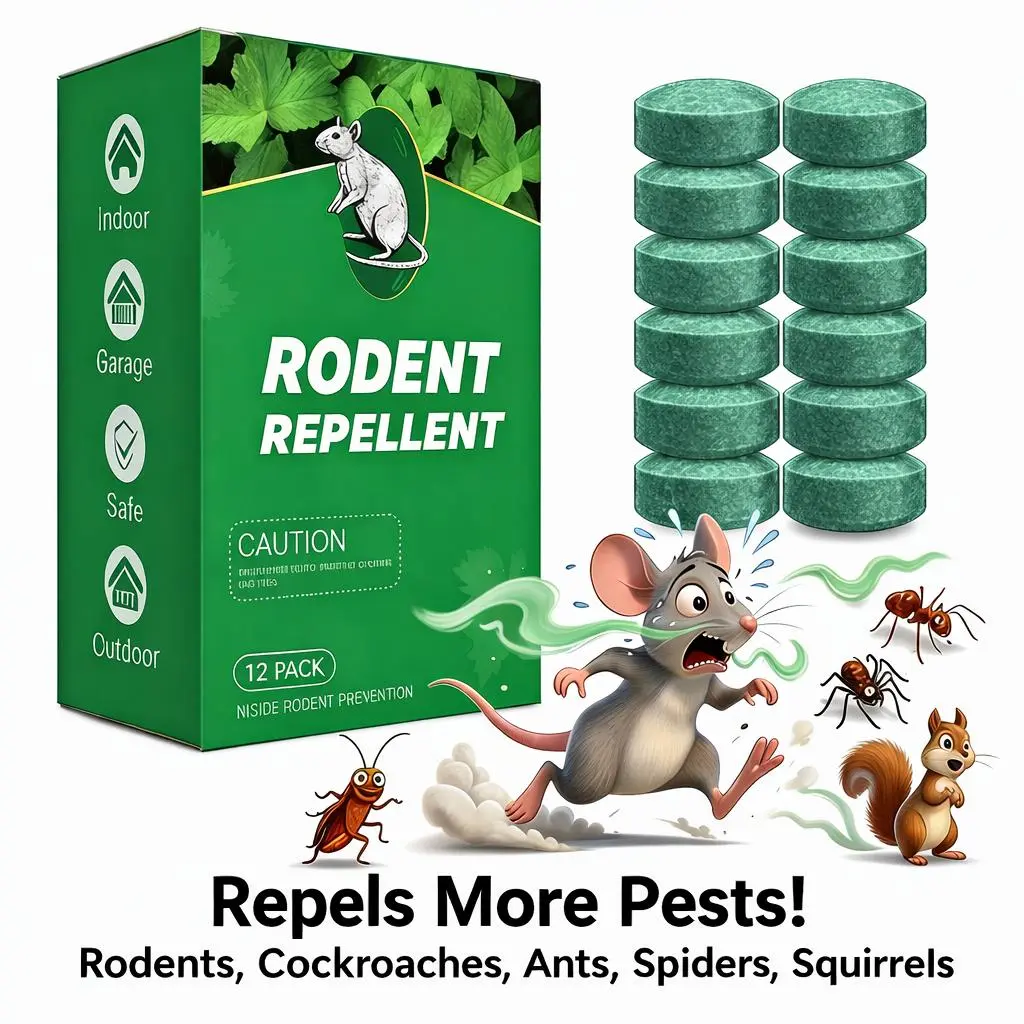 🐭 🐭12er-Pack Nager-Abwehrkugeln für Zuhause & Küche – 🌿 EINE DUFTBARRIERE, DIE SIE NICHT ZUM BLEIBEN EINLÄDT