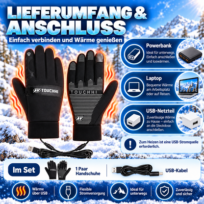 🎁Winter Outdoor Warm Electric Heated Gloves