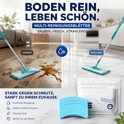 📢📢 50% RABATT!! ⏰💞 2+1 GRATIS!! 🎁💧 Wasserlösliche Bodenreinigungstücher