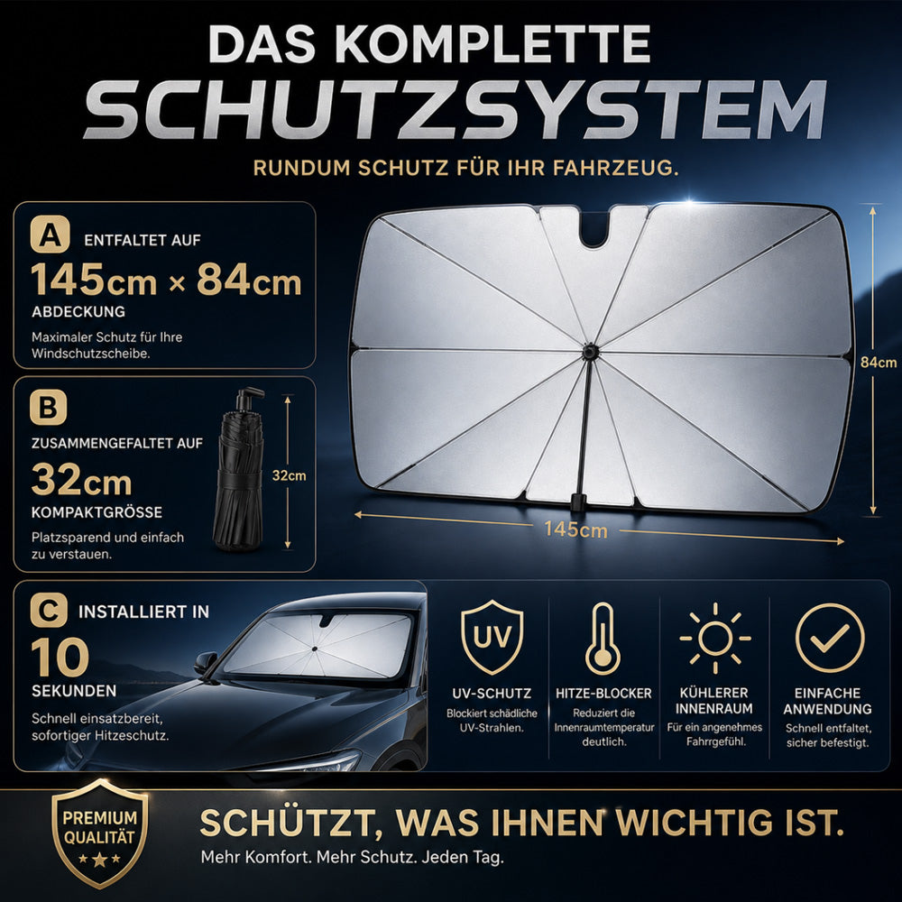 60%off🔥 Neu 2026 – Verbesserter Sonnenschirm für die Auto-Windschutzscheibe (Copy)