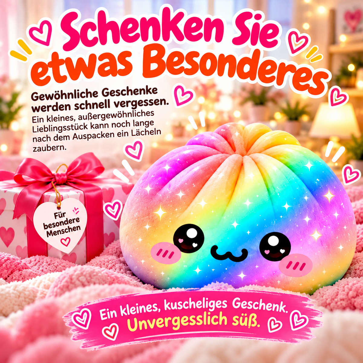 🧸 Personalisierte 3D-Knödelkissen – Ein einzigartiges Geschenk für Kinder
