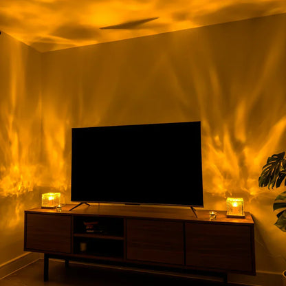 💥2026 Aktion: 50% Rabatt💥Nordlicht-Traum Projektor 2026 – 16-Farben-Aurora-Lampe, stimmungsvolle Beleuchtung für Schlafzimmer, moderne Deko-Leuchte für Zuhause -Remifa®