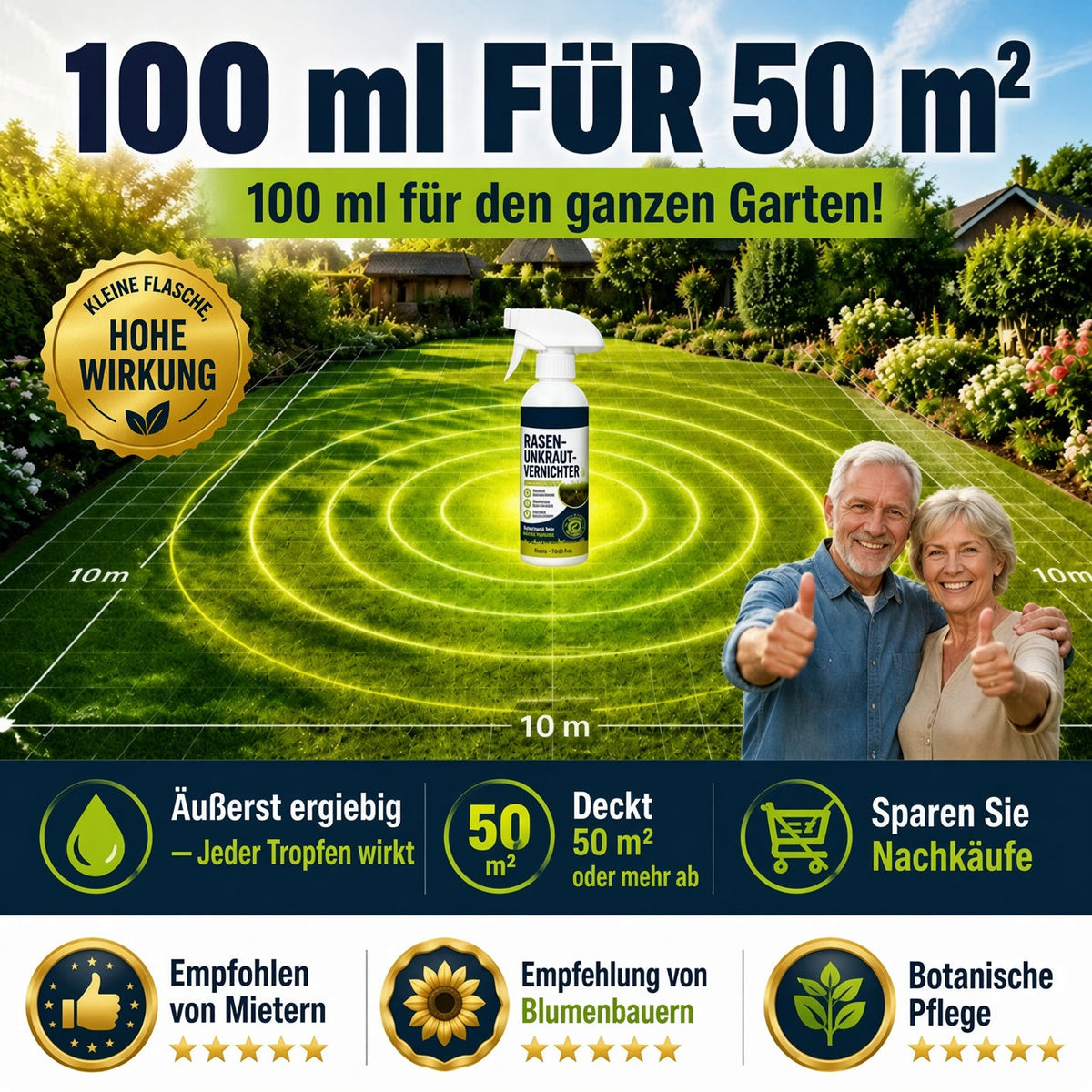 🔥 50 % RABATT 🌿 Unkraut-Stop – Wirksam gegen Unkraut & neues Wachstum | Garten, Wege & Hof ⚡