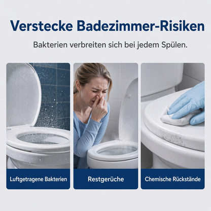 🚽✨Intelligente UVC-Toilettensterilisationslampe🦠 UVC-Technologie · 🤖 Intelligenter Sensor · 🔋 USB-C
