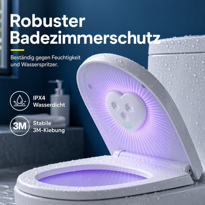 🚽✨Intelligente UVC-Toilettensterilisationslampe🦠 UVC-Technologie · 🤖 Intelligenter Sensor · 🔋 USB-C