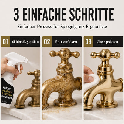 ✨Sofortwirkendes Spray zum Entfernen von Messingbelägen