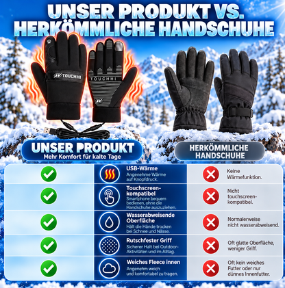 🎁Winter Outdoor Warm Electric Heated Gloves