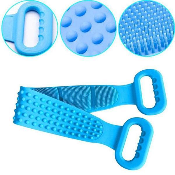 🧼 Silikon-Duschbürste – Weiche Borsten, sanfte Reinigung für empfindliche Haut 🚿