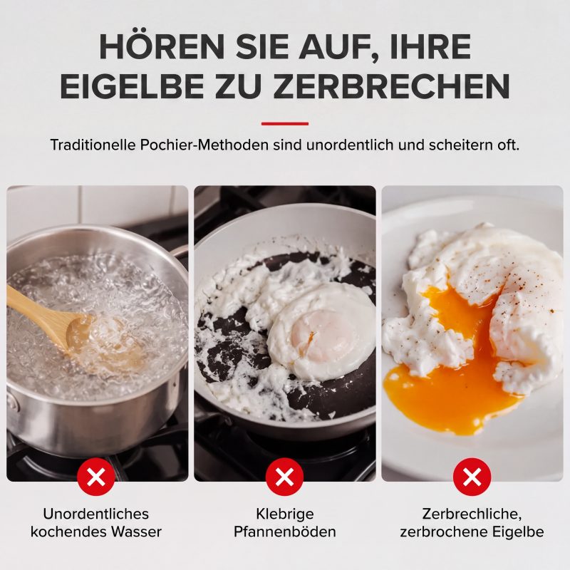 🍳 Multifunktionaler Mini-Eierkocher aus Edelstahl – Zum Kochen und Dämpfen von Eiern für den täglichen Gebrauch