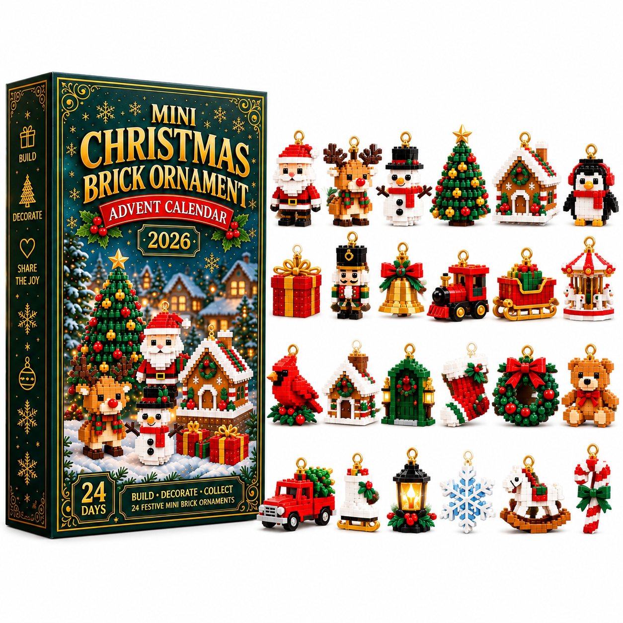 1 Stück – 1 Adventskalender 🎄