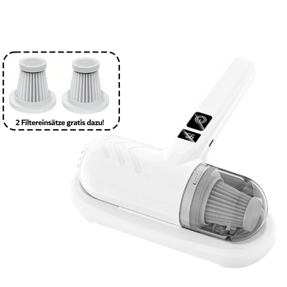 🌟Komplett aufgerüstet🛏️Über 500.000 Stück verkauft!💝Bettstaubsauger mit UV-C-Licht – Klopfen + Saugen + UV in einem!💥🔦