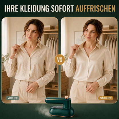 Globetrek° MicroIron: Tragbar Mini Kleidungsstück Bügeleisen