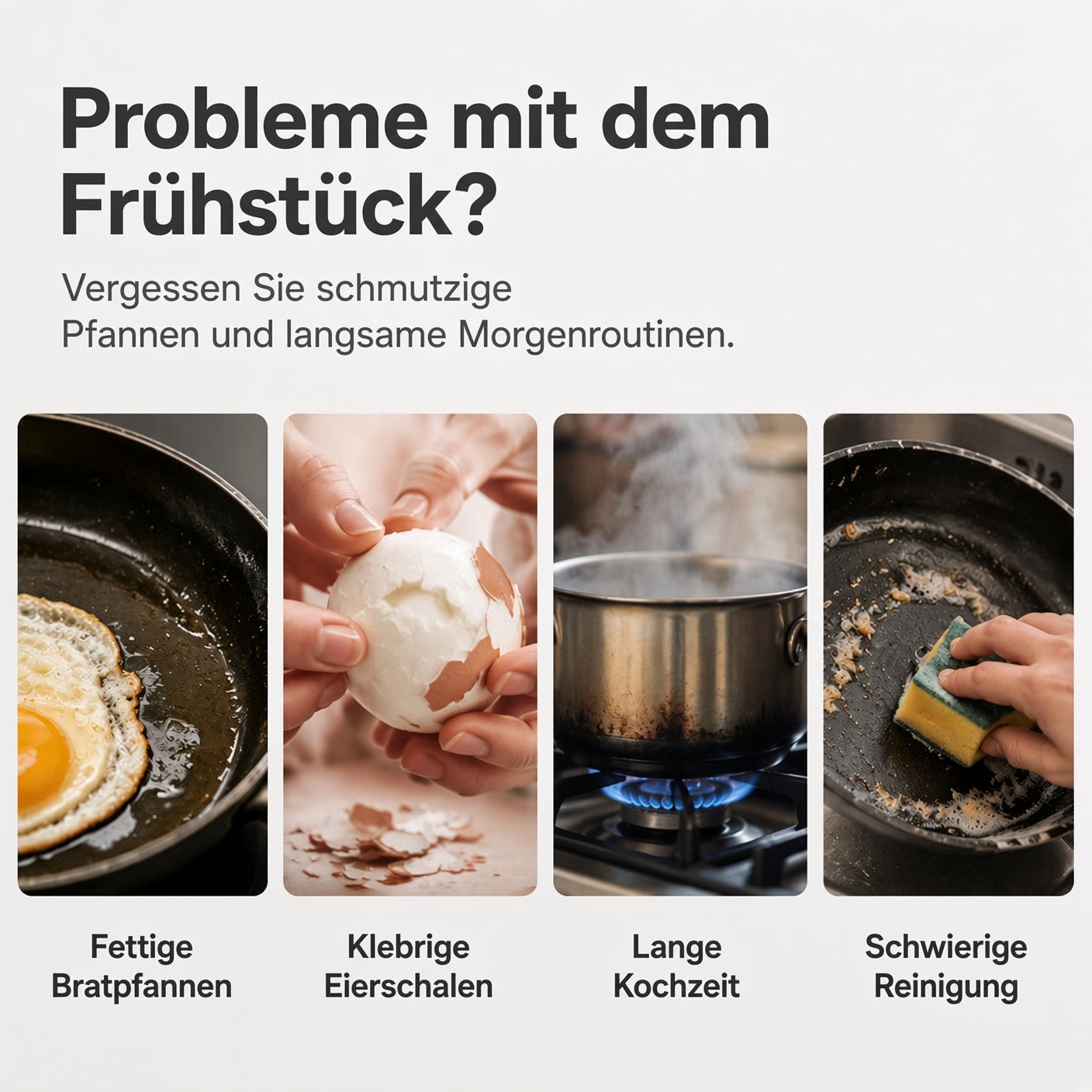 🎉 TOP-ANGEBOT💥 2-Eier-Mikrowellenkocher – Frühstück in Minuten!