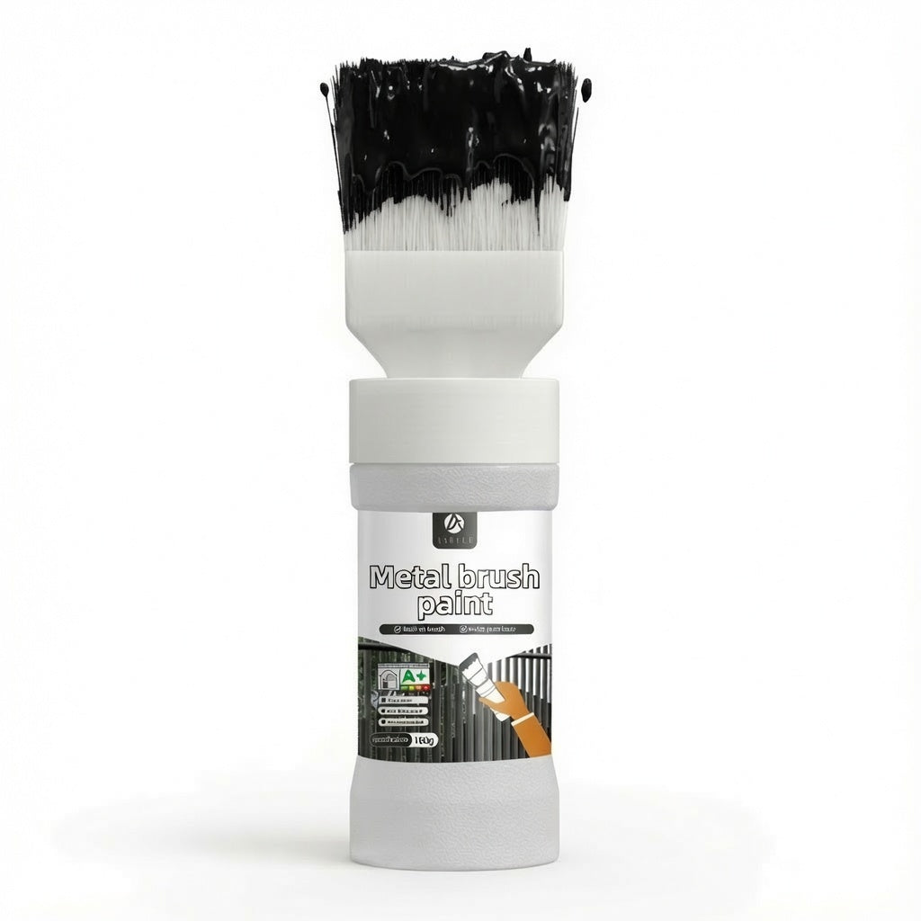 ✨Neu eingetroffen✨ Metallic-Silberfarbe auf Wasserbasis mit integriertem Pinsel (50 % Rabatt)