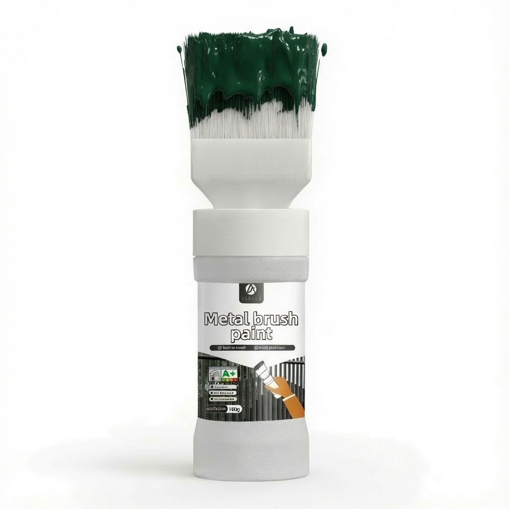 ✨Neu eingetroffen✨ Metallic-Silberfarbe auf Wasserbasis mit integriertem Pinsel (50 % Rabatt)