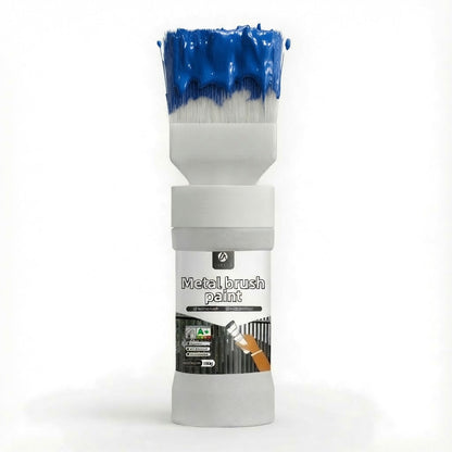 ✨Neu eingetroffen✨ Metallic-Silberfarbe auf Wasserbasis mit integriertem Pinsel (50 % Rabatt)