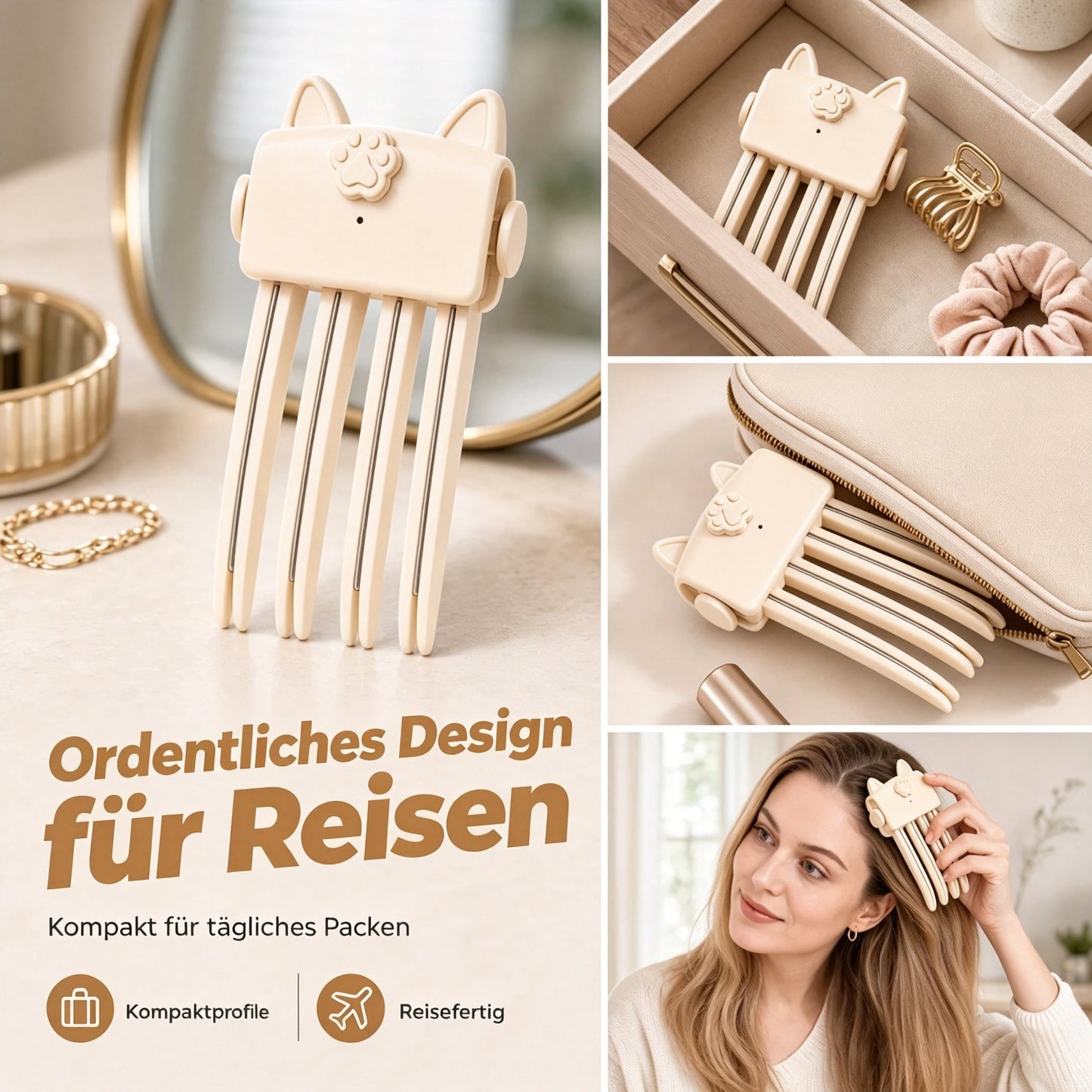 🔥50% RABATT🔥Über 50.000 Stück verkauft!🪮Volumen-Clip für Haarwurzeln – Sofortiges Volumen ohne Hitze, keine Abdrücke, leicht & bequem💁‍♀️