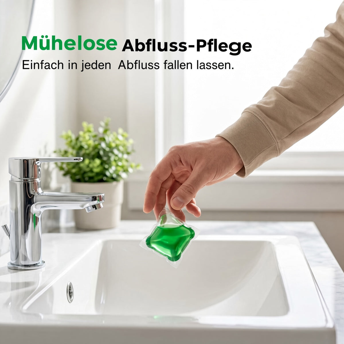 🥳 2026 ANGEBOT🥳💞 ÜBER 50.000 VERKAUFT!🏠💧 50 % RABATT! Abfluss-Geruchsentferner-Pods – Die Bioenzym-Formel neutralisiert Gerüche direkt an der Quelle. Sofort frischer Duft, keine aggressiven Chemikalien. Schluss mit unangenehmen Gerüchen. 🚰✅