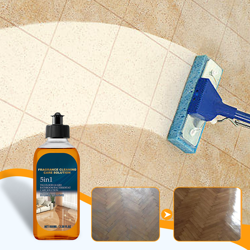 Schnelltrocknender Bodenreiniger - Entfernt Flecken mit Lang anhaltendem Duft und Bakterienschutz 🌟🚿 -Furzero®