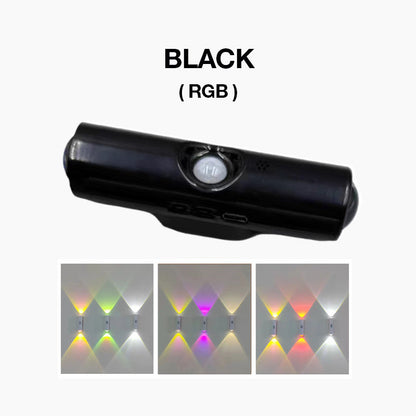 🌈 Intelligente LED-Nachtleuchte mit Bewegungssensor, dimmbare RGB-Wandlampe mit Farbwechsel, USB-aufladbares Ambientelicht mit Farbverlauf und magnetischer Klebebefestigung für Schlafzimmer, Flur und Eingangsbereich – stilvolle Wohnbeleuchtung