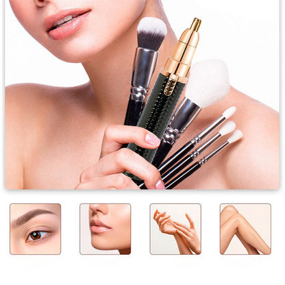 ✨3-in-1 elektrischer Beauty-Trimmer – mit Wechselaufsätzen für Augenbrauen, Gesicht & Detailpflege – für einen gepflegten Look jederzeit und überall 🌍✨
