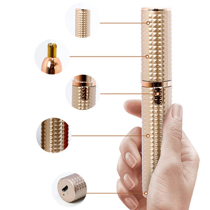 ✨3-in-1 elektrischer Beauty-Trimmer – mit Wechselaufsätzen für Augenbrauen, Gesicht & Detailpflege – für einen gepflegten Look jederzeit und überall 🌍✨