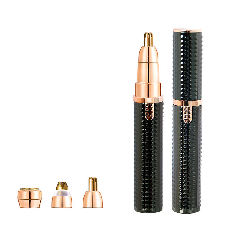 ✨3-in-1 elektrischer Beauty-Trimmer – mit Wechselaufsätzen für Augenbrauen, Gesicht & Detailpflege – für einen gepflegten Look jederzeit und überall 🌍✨