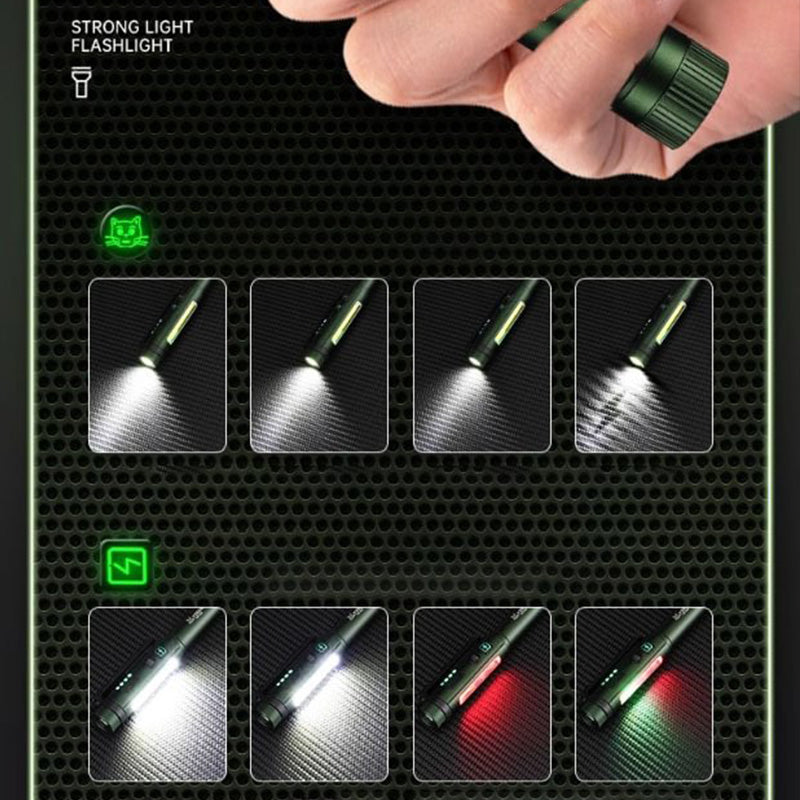 🧲🔦Multifunktionale, stiftförmige Arbeitsleuchte mit starkem Magnetfeld