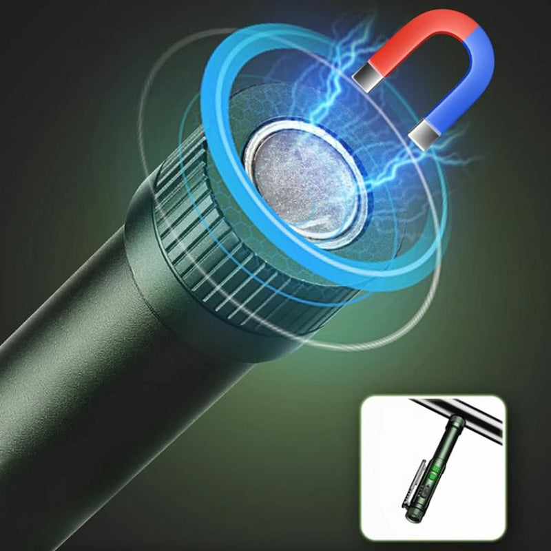 🧲🔦Multifunktionale, stiftförmige Arbeitsleuchte mit starkem Magnetfeld